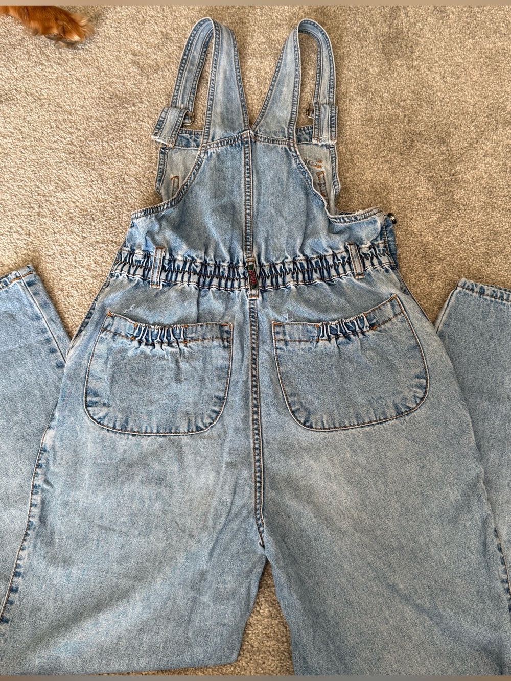 Vintage 90s GITANO Light Blue Denim Overalls - Picture 7 of 14
